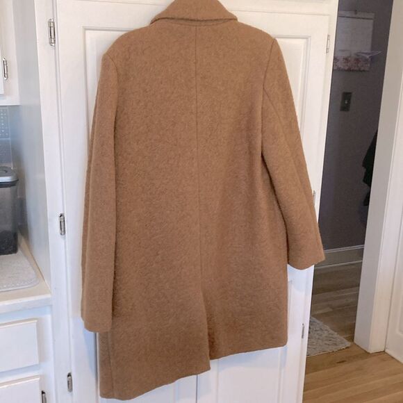 Marc New York Pressed Bouclé Wool Coat Size 10 - Picture 6 of 10
